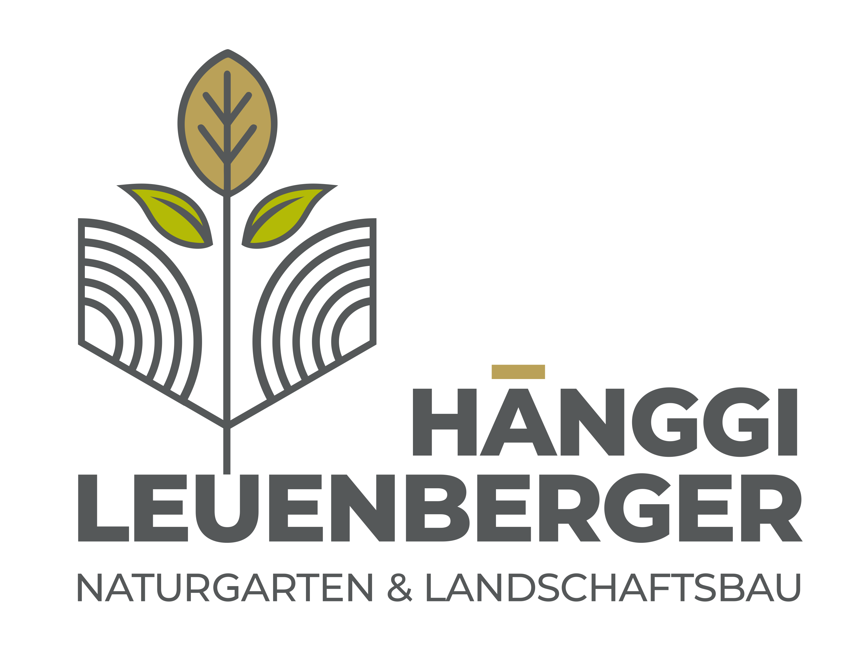 Moderne Website für Hänggi & Leuenberger Naturgarten & Landschaftsbau