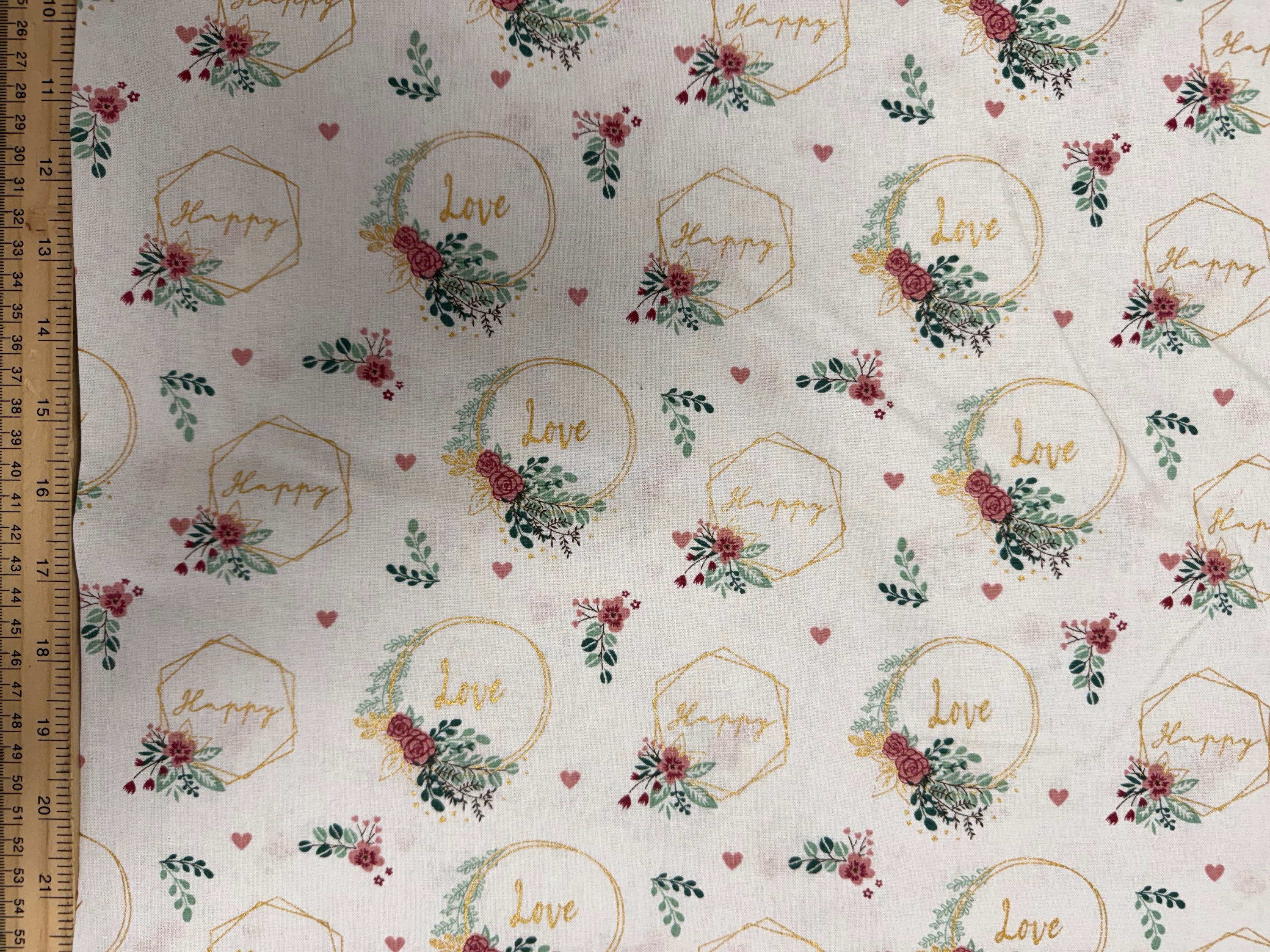 Love And Romace Decorative Hoops Fabric 