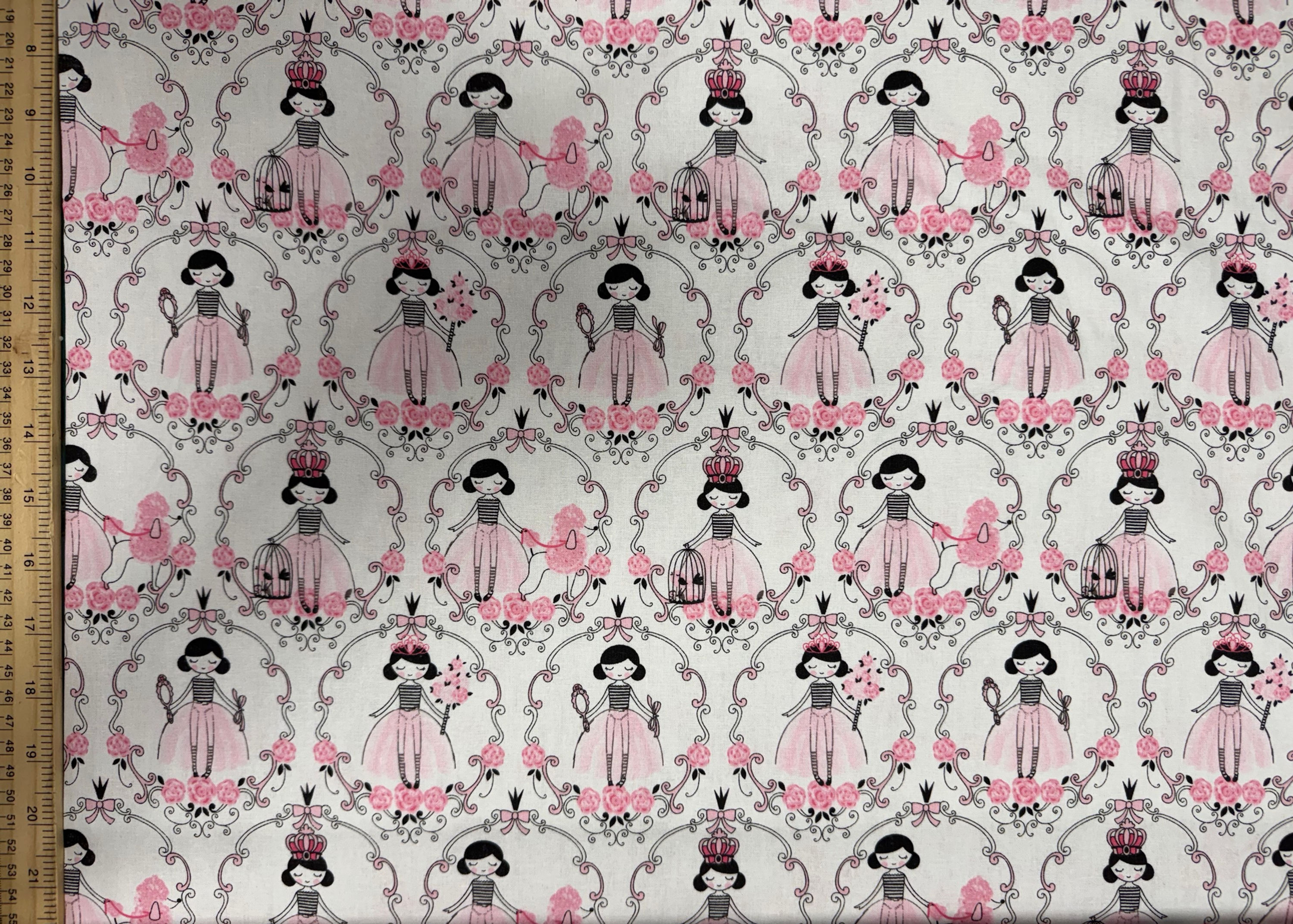 Princess Bella Framed Fabric 