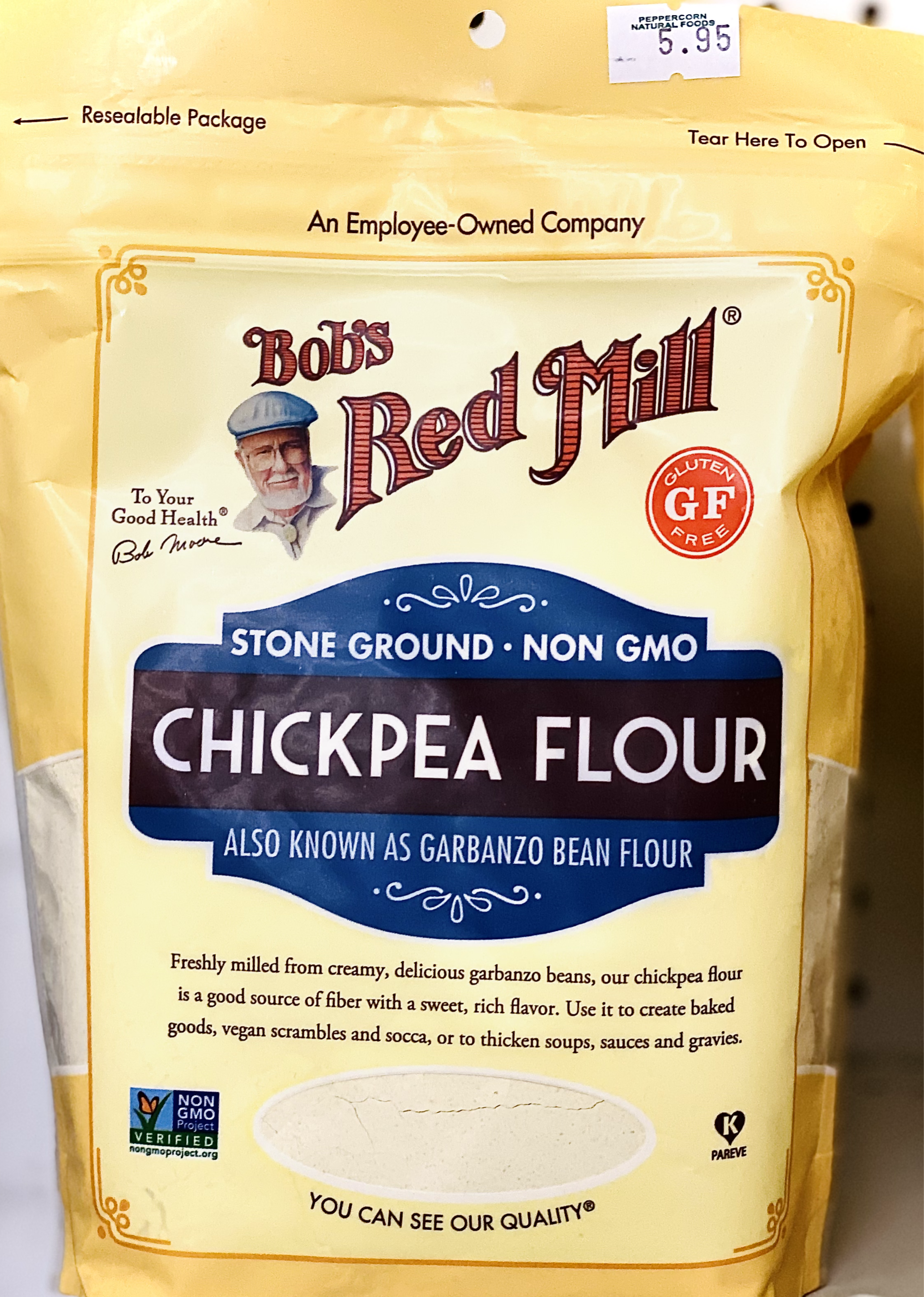 Chickpea Flour, Bob's Red Mill