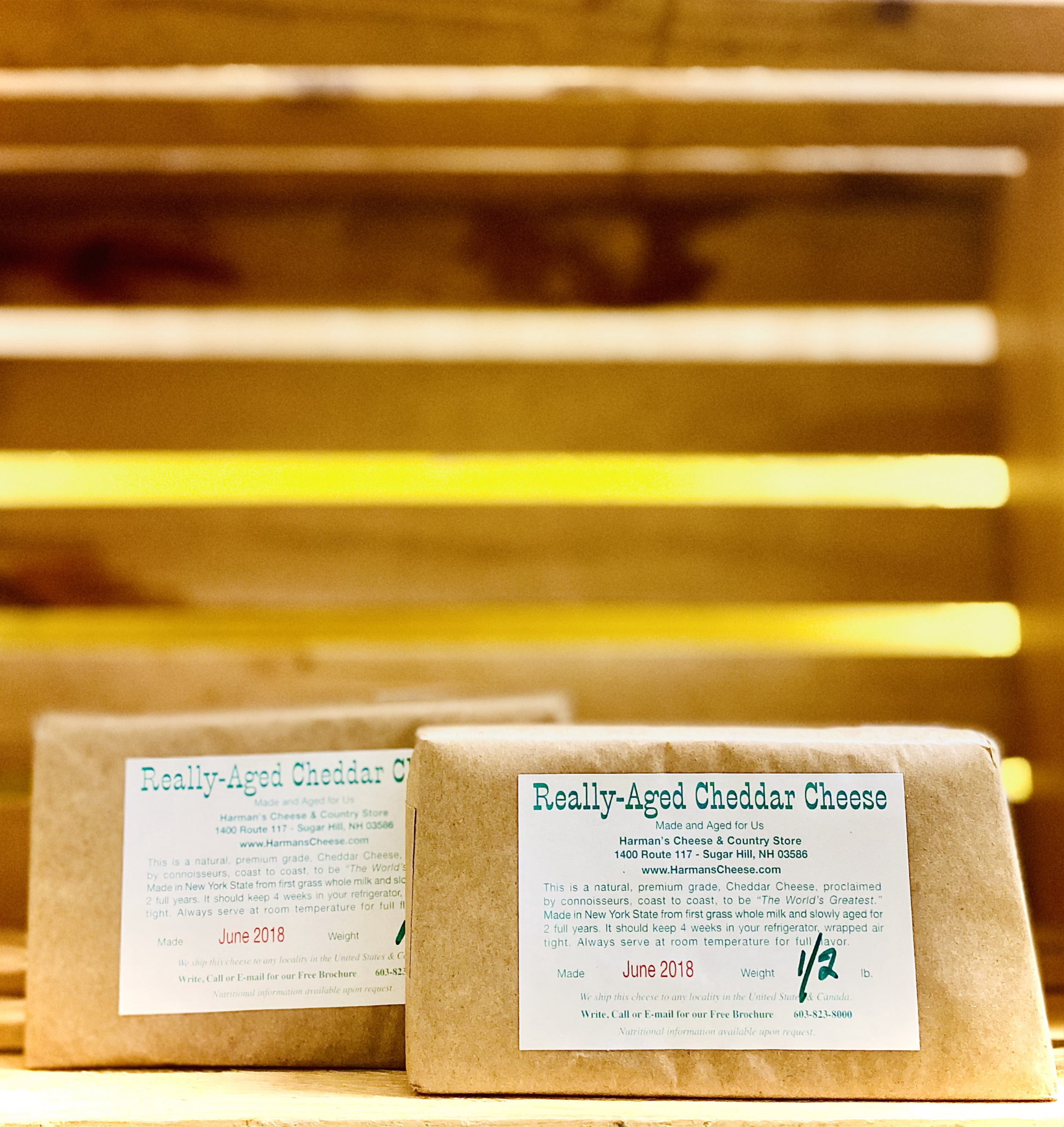 Harmans's Really-Aged Cheddar Cheese