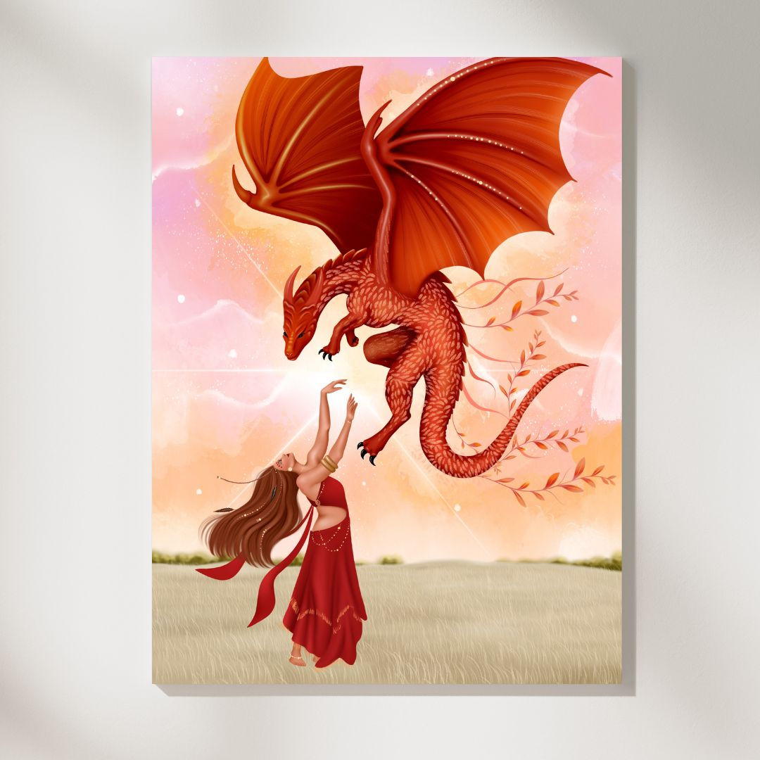 Nine Star Ki plaat - 9 Vuur