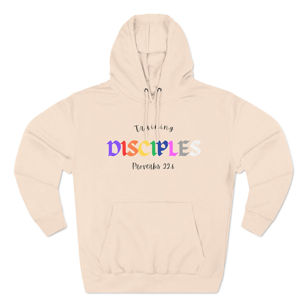 Thumbnail: Training Disciples Pullover Hoodie, Mama & Me, Family Matching