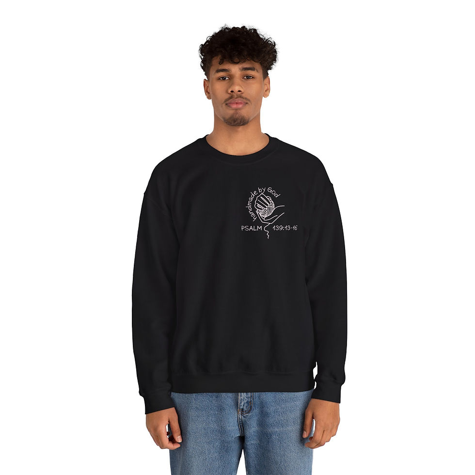 Thumbnail: Psalm139,Christian Sweatshirt, Bible Verse, for Men & Women, Christian Apparel