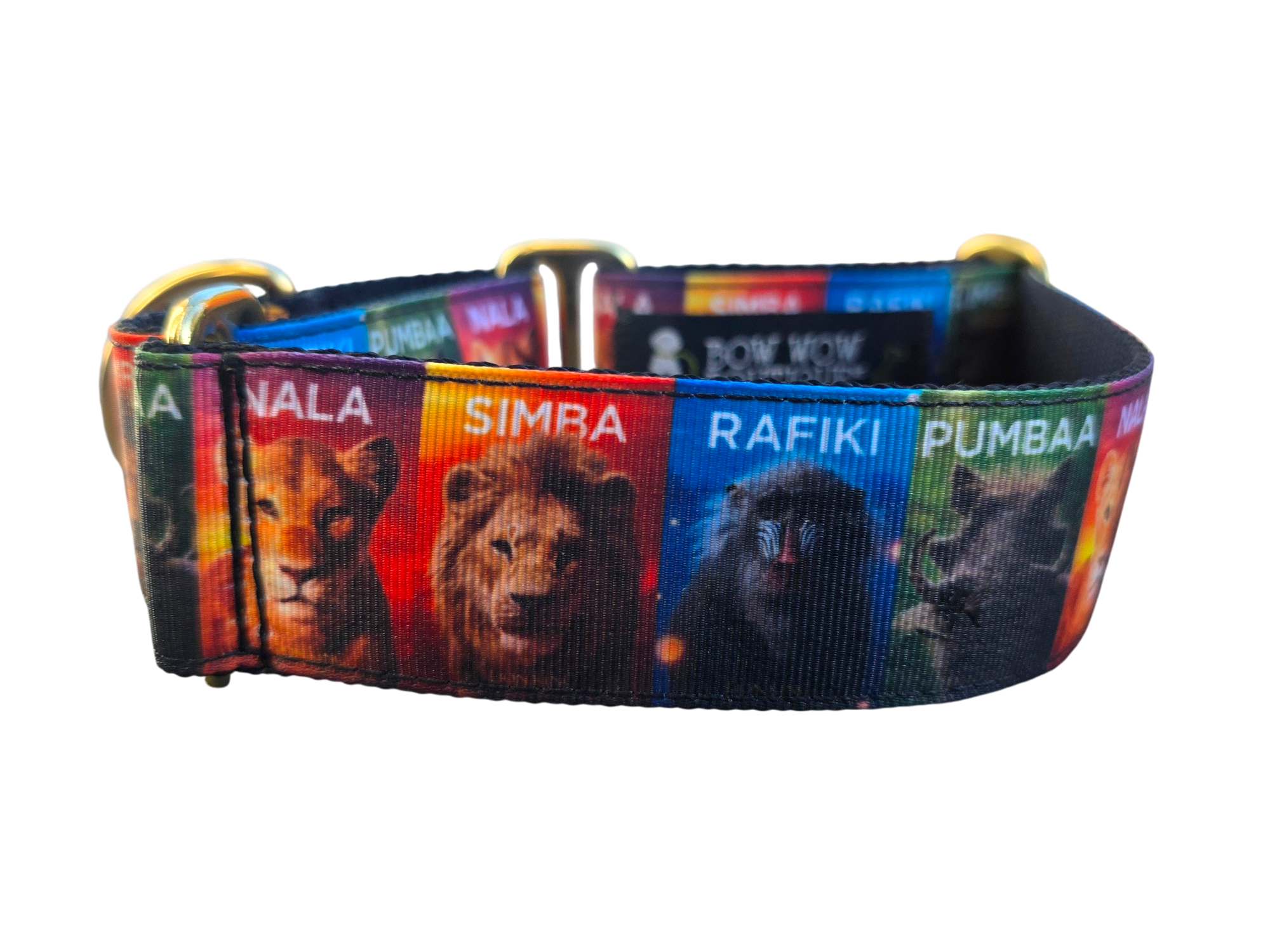 38mm Wide Lion King Martingale Collar