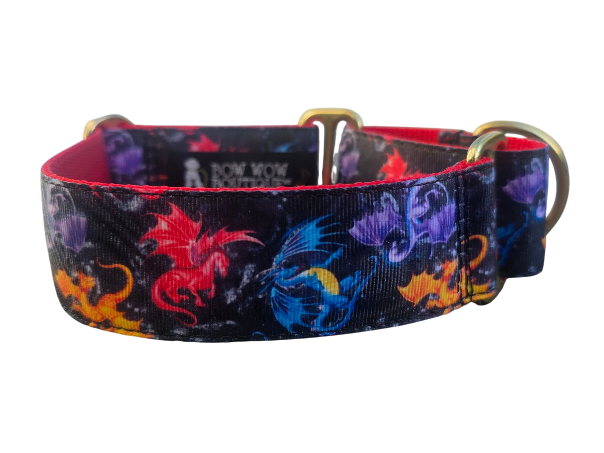 38mm Wide Dragons Martingale Collar