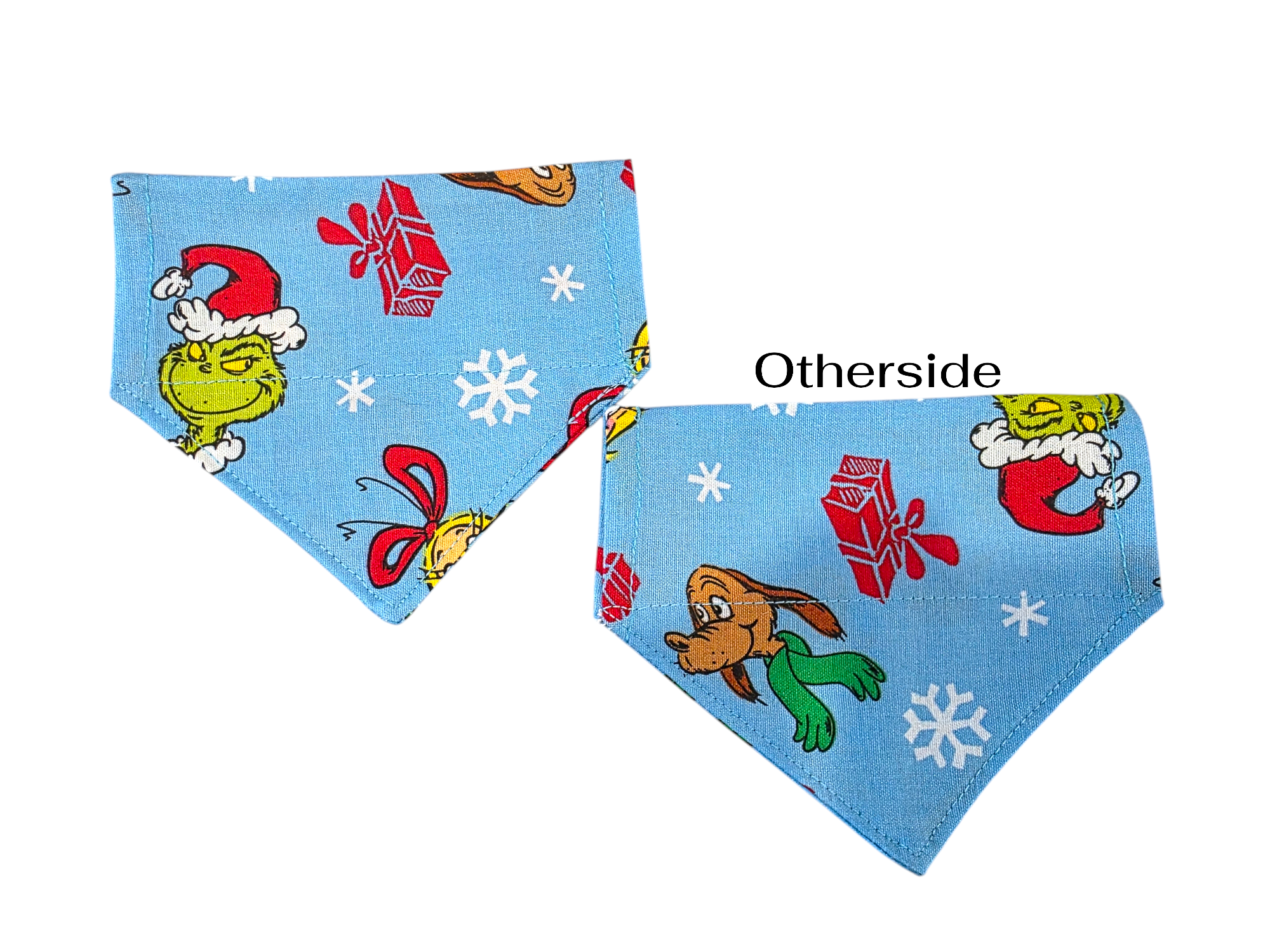 Small Grinch and Friends Christmas Bandana