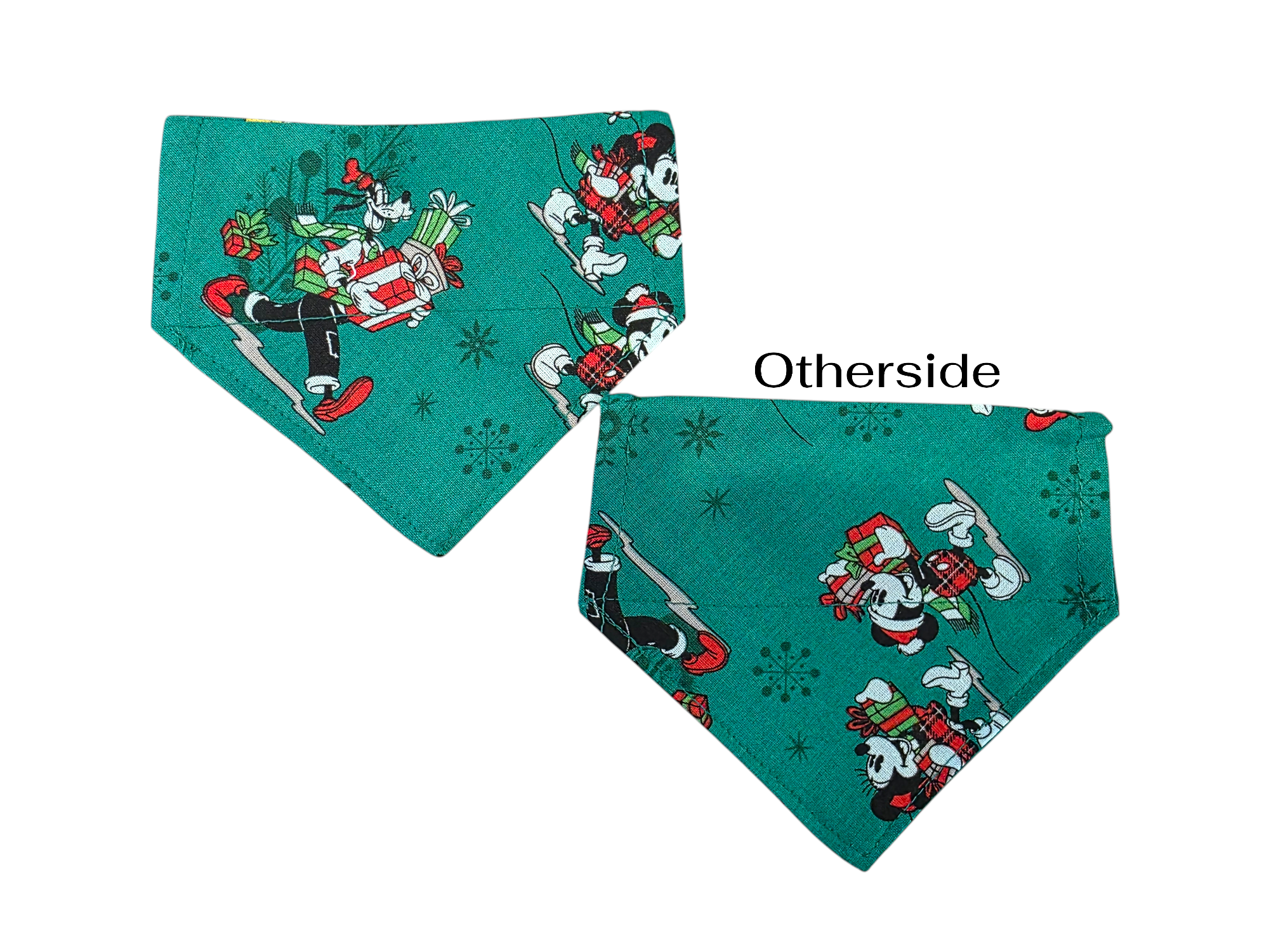 Small Mickey and Friends with presents Christmas Bandana