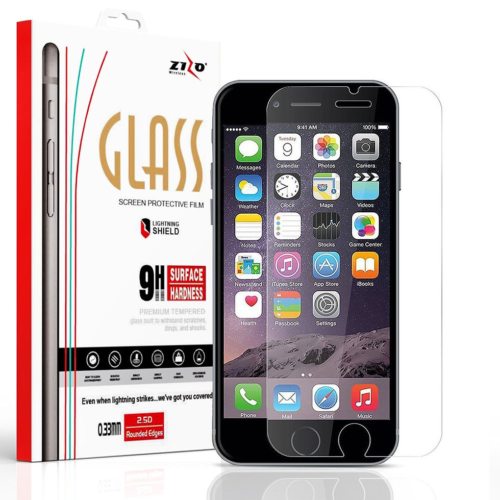 Thumbnail: Apple iPhone 7 - XR - Tempered Glass Screen Protector