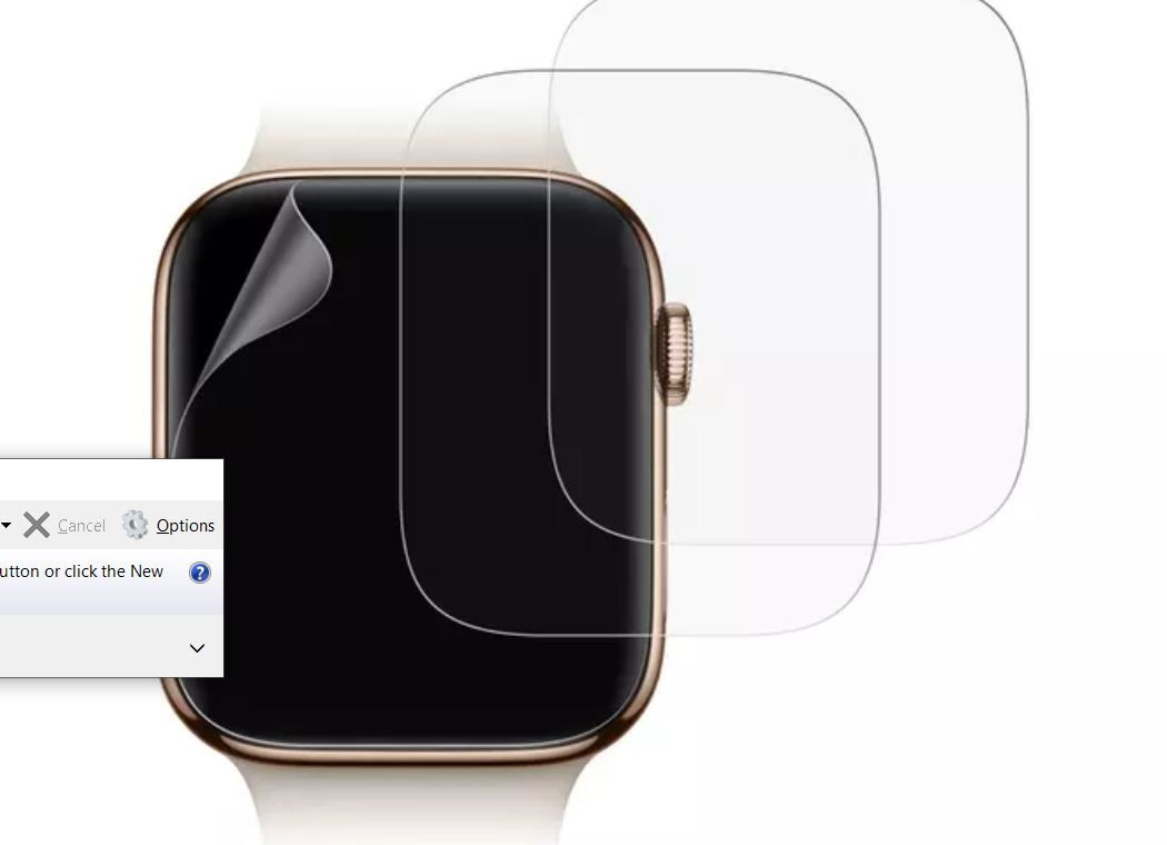 Apple Watch Series 9/8/7 [45MM] Tempered Glass Screen Protector (2pk)