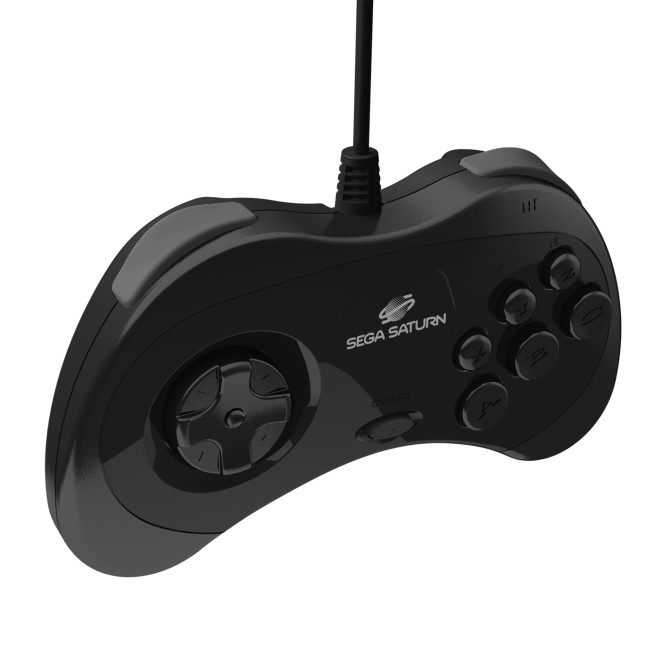 Thumbnail: SEGA Saturn Control Pad (Original Port)