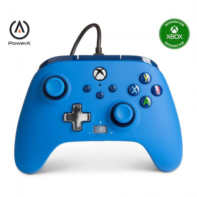 Thumbnail: Xbox One / Xbox Series X - Controller - Wired - Enhanced Wired Controller - Blue