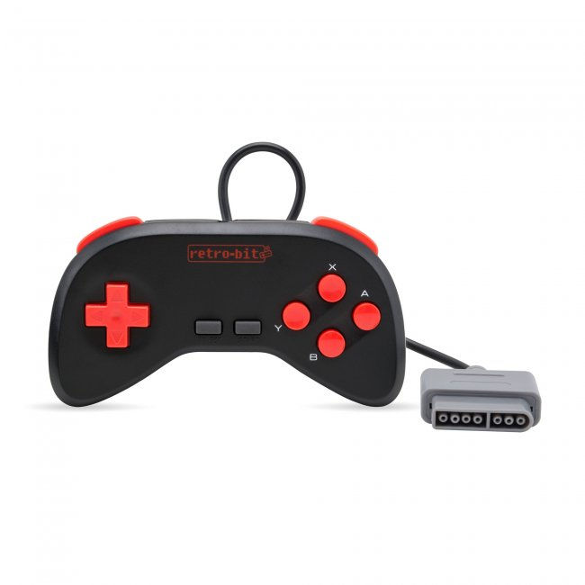 Thumbnail: 1RetroDuo SNES & NES Dual 2in1 System Red-Black