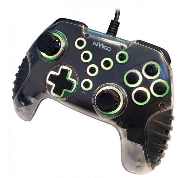 Thumbnail: Airglow Multi-color LED for Nintendo Switch - Wired Controller (Nyko)
