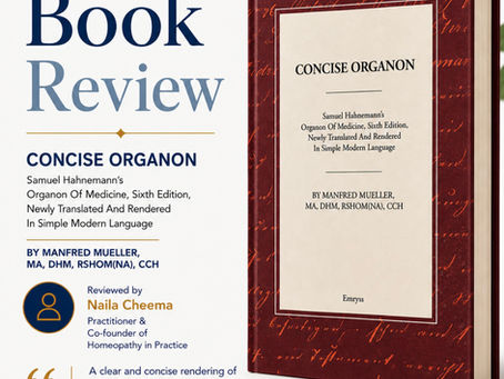 Book Review: Concise Organon by Manfred Mueller