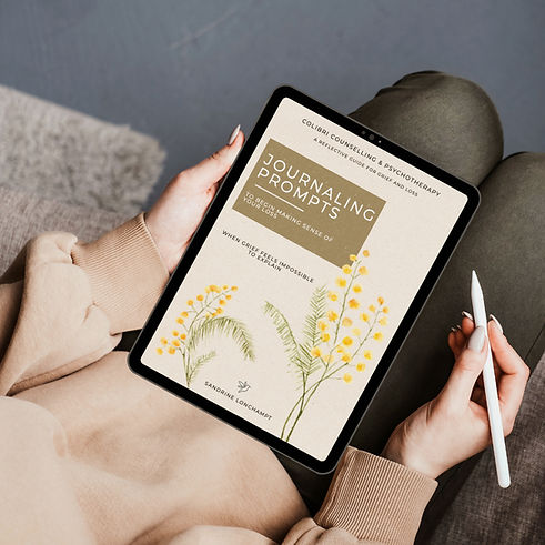 Grief and Loss Free Reflective Guide Colibri