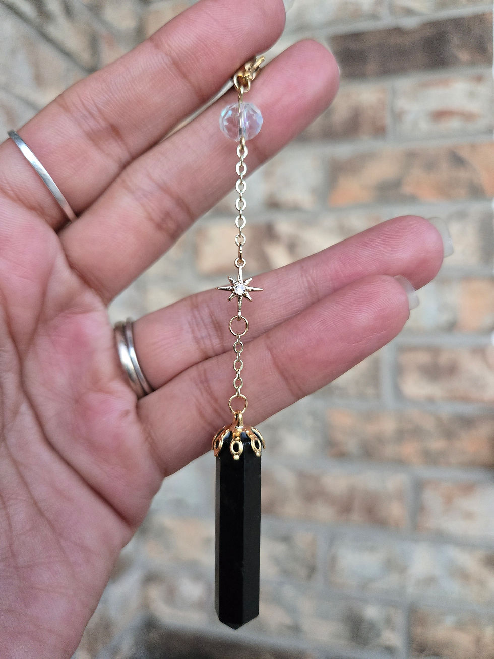 Thumbnail: Black Tourmaline Pendulum