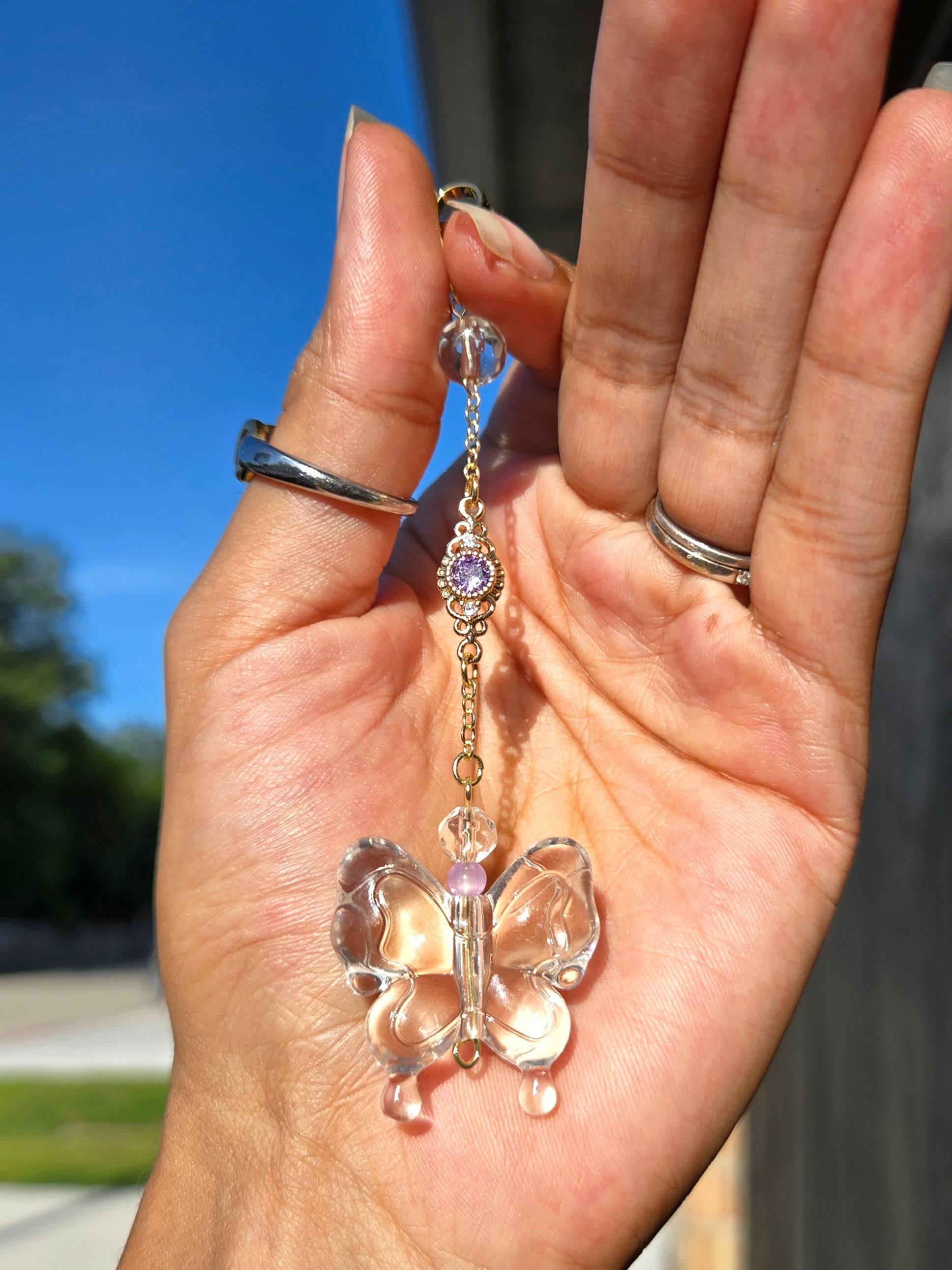 Butterfly Charm Pendulum