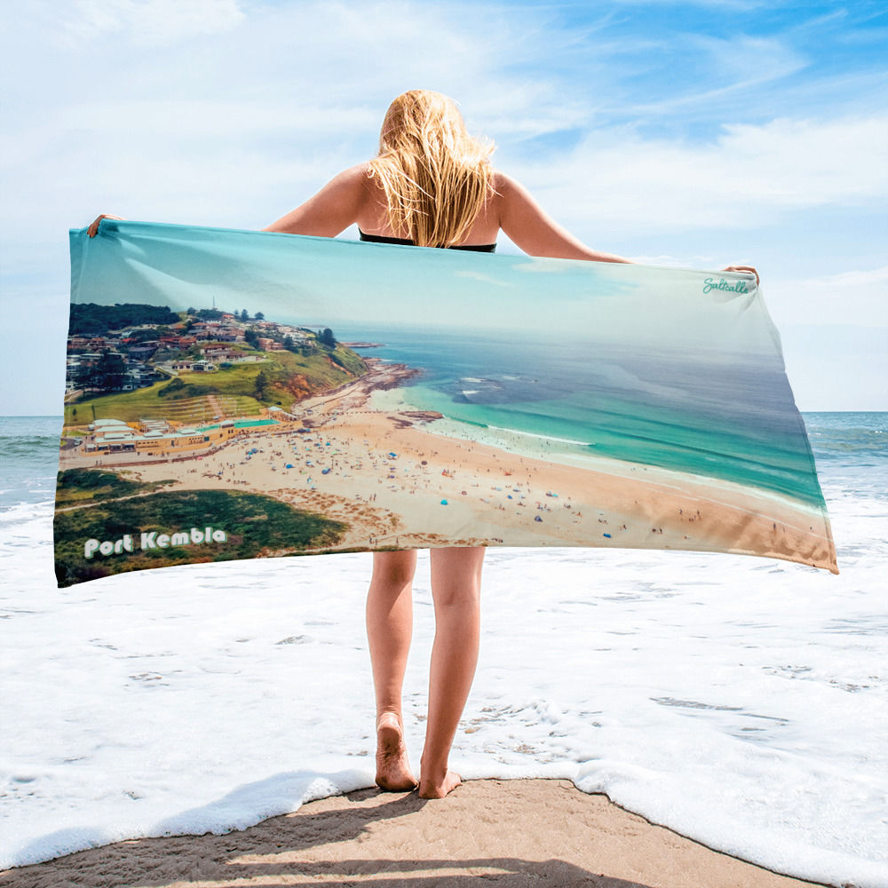 Port Kembla beach towel