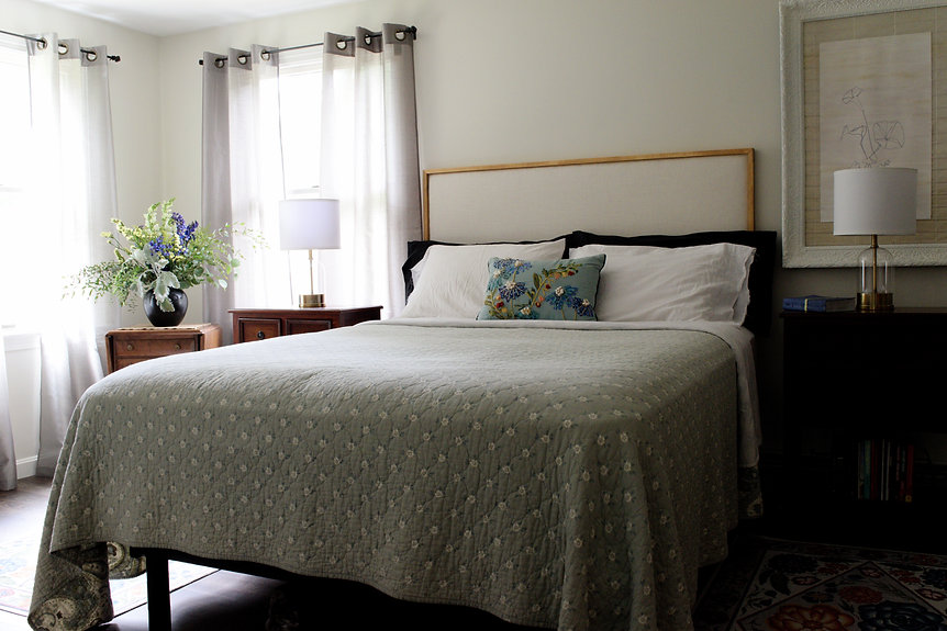 Modern Cottage Primary Suite Bedroom