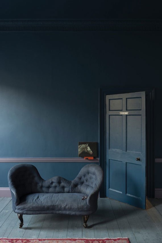Farrow & Ball Color Trends 2021 - Stiffkey Blue No. 281