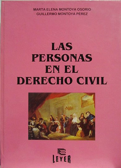LAS PERSONAS EN EL DERECHO CIVIL