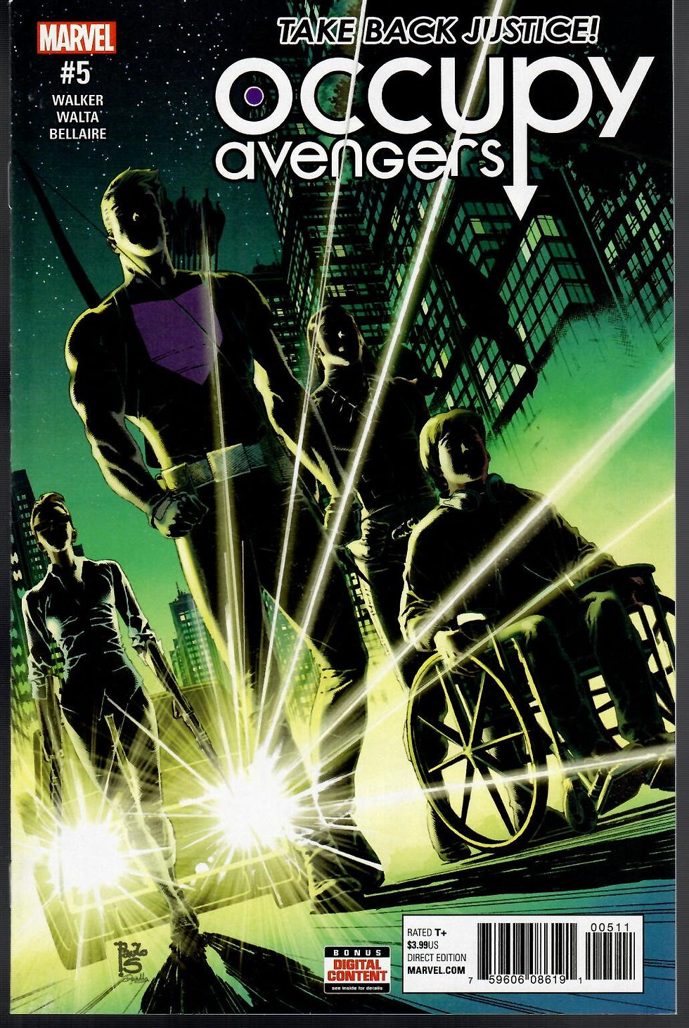 Thumbnail: Occupy Avengers (Marvel, 2017) 9.0 Very Fine/Near Mint