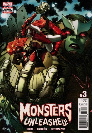 MONSTERS UNLEASHED #3A | Heroes and Villains