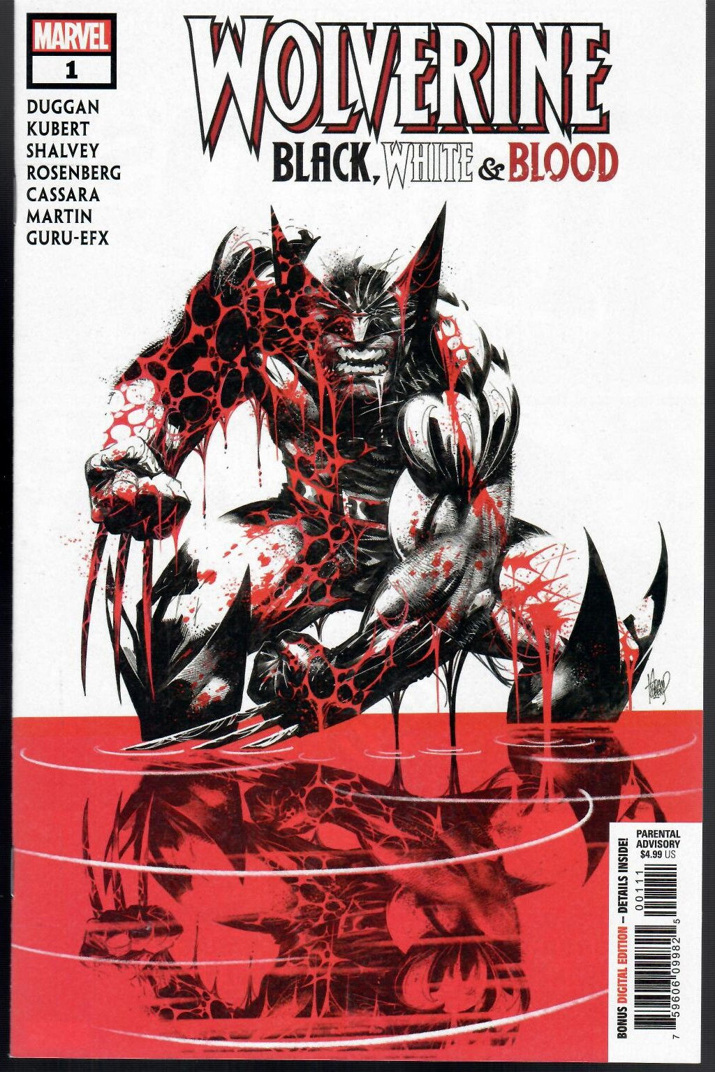 Wolverine Black, White & Blood (Marvel, 2020) 9.0 Very Fine/Near Mint
