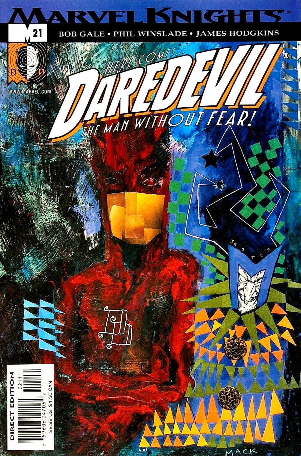DAREDEVIL (1998-2011) #21A