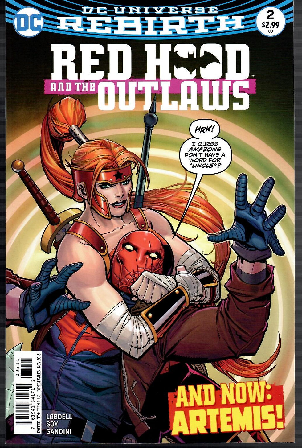 Thumbnail: Red Hood and the Outlaws (DC, 2016) 9.0 Very Fine/Near Mint