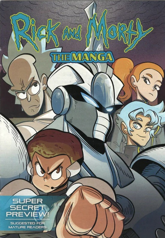 RICK & MORTY: THE MANGA #1 ASHCAN PREVIEW