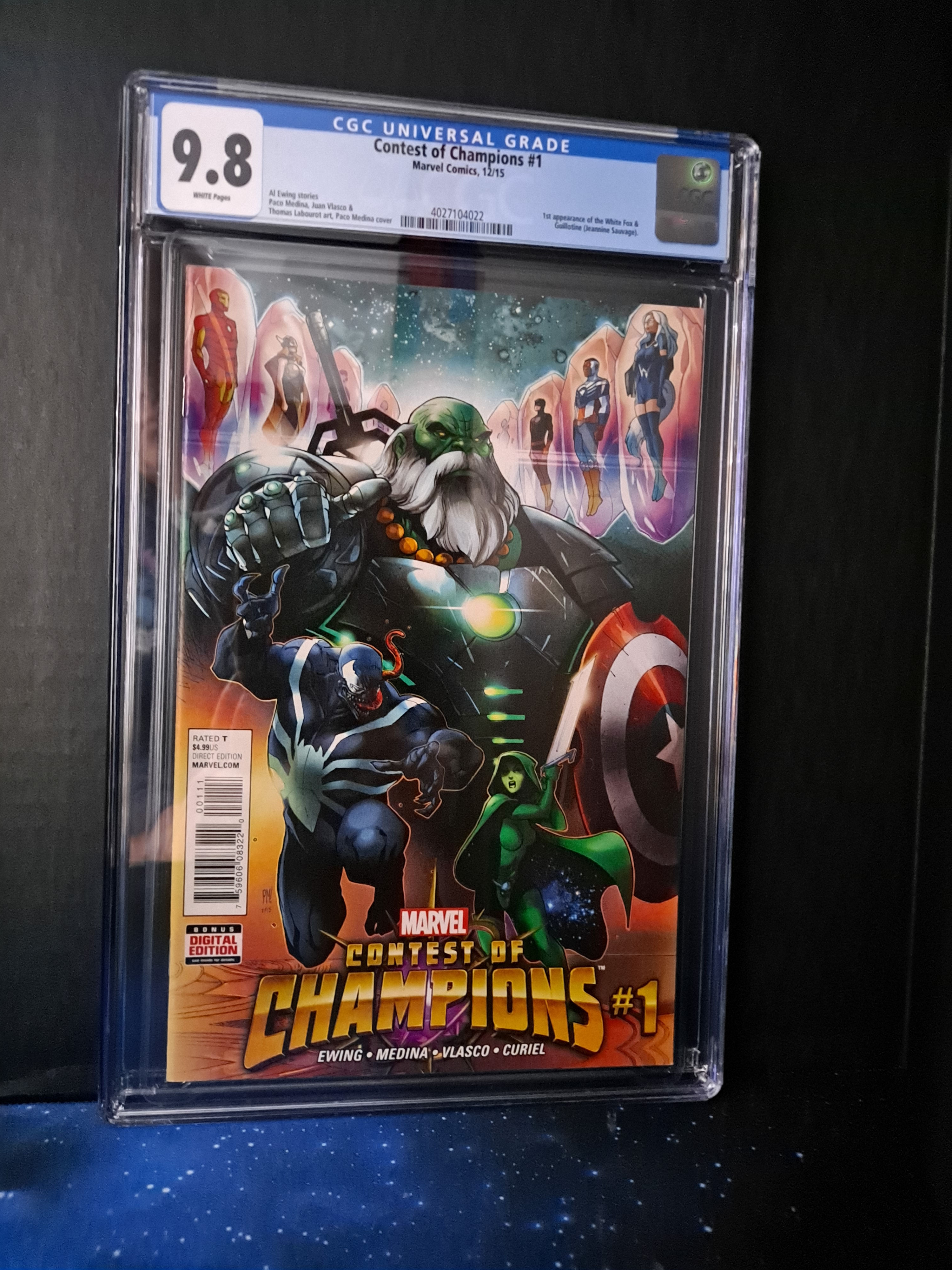 Contest of Champions #1 (Marvel, 2015) CGC 9.8