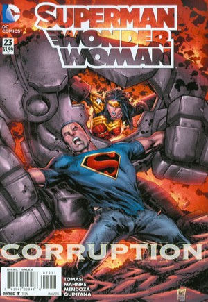 SUPERMAN/WONDER WOMAN (2013-2016) #23A
