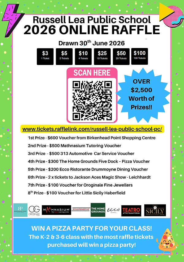 2026 RAFFLE poster - RUSSELL LEA PUBLIC SCHOOL .png