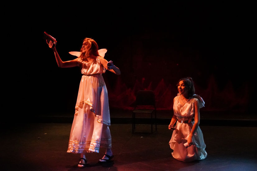 Angel conversing segment