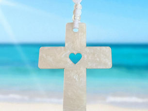 Post #4: Embracing Faith in Life's Journey - The Creation of Faith Over Fear Cross Ornament
