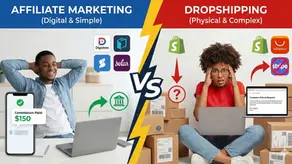 Affiliate Marketing vs Dropshipping