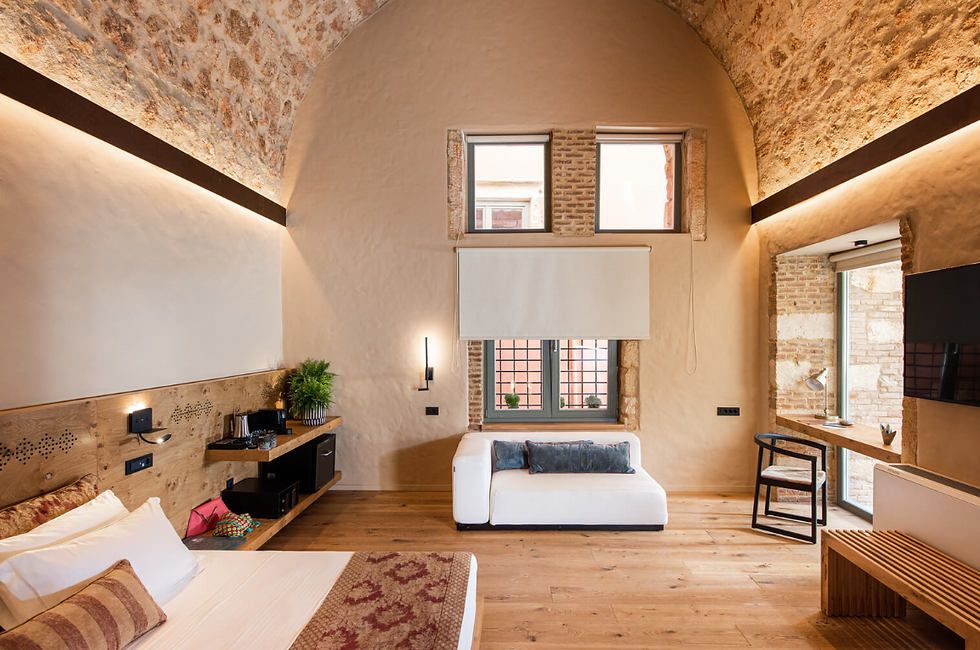A luxury hotel s Chania suite