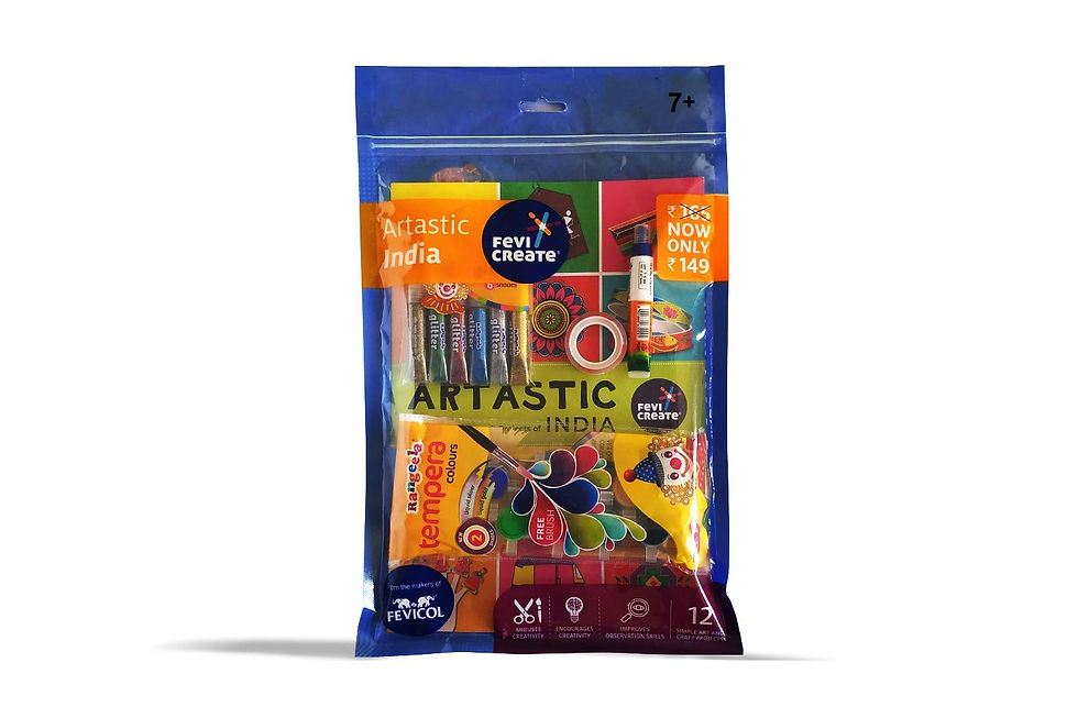 थंबनेल: Pidilite Fevicreate Indian Artastic Kit, Art & Craft Kit