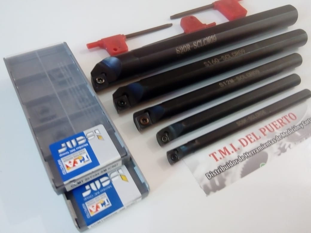 JUEGO DE 5PZAS DE BARRAS PARA MAQUINADO INTERIOR