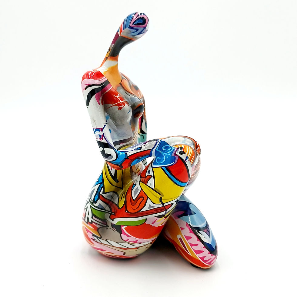 Miniature : Statue abstraite  louna collection street art graffiti 