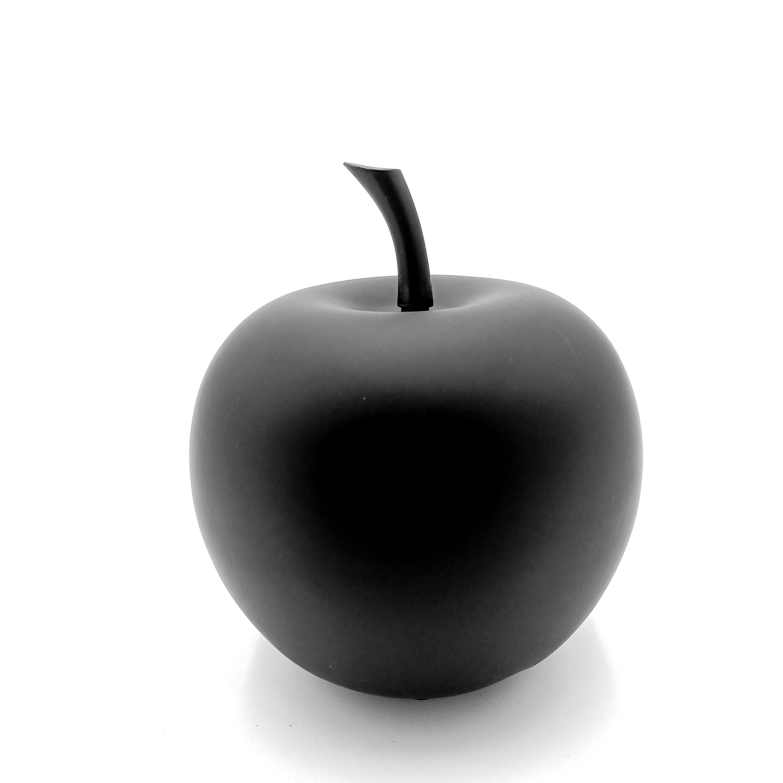 Pomme en céramique noir mat PM