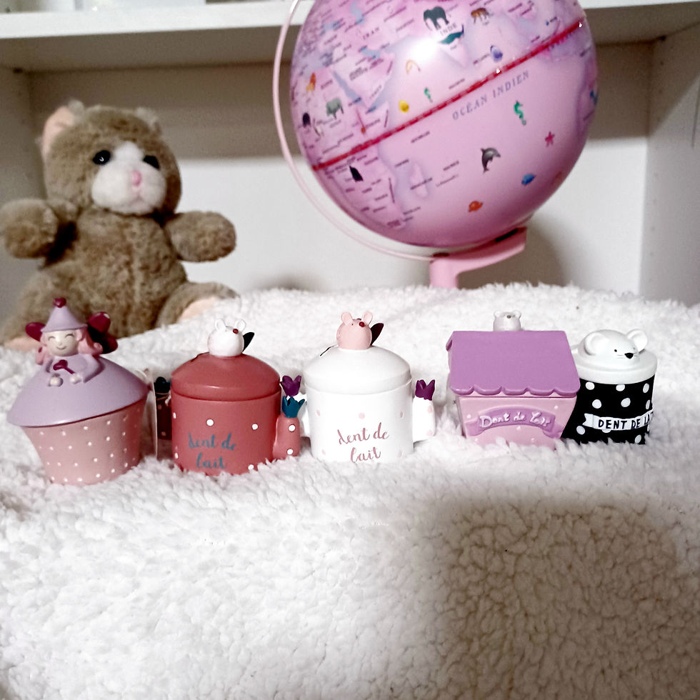 Miniature : Boîte à dent de lait petite souris | objet décoratif  enfant 