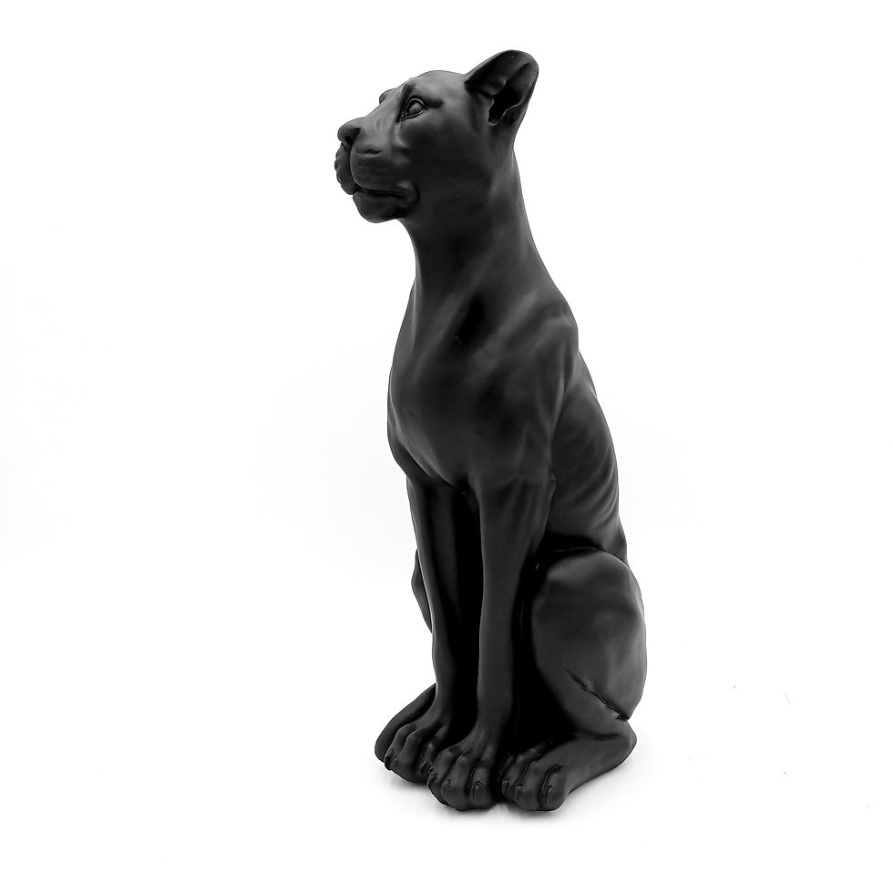 Miniature :  Statue panthère noir