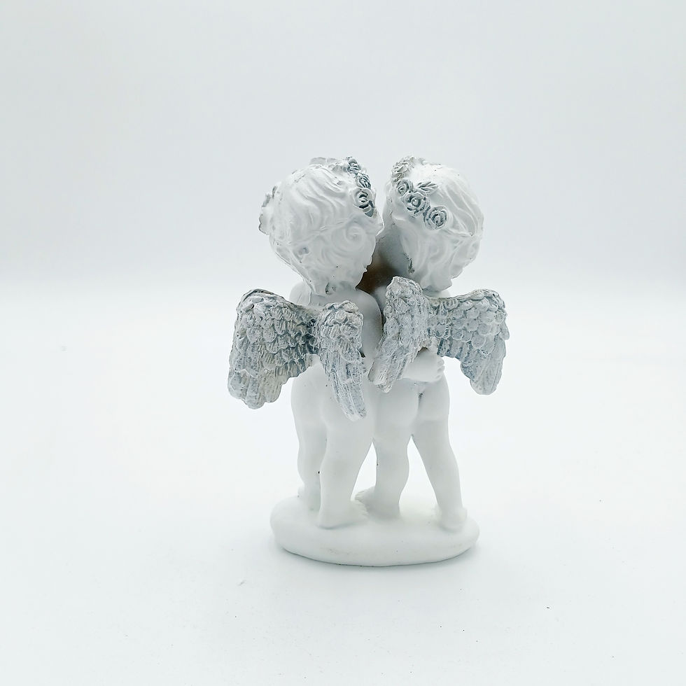 Miniature : Anges bouquet de fleurs 