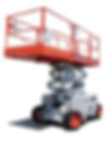 rough terrain scissor lift shuswap trailers