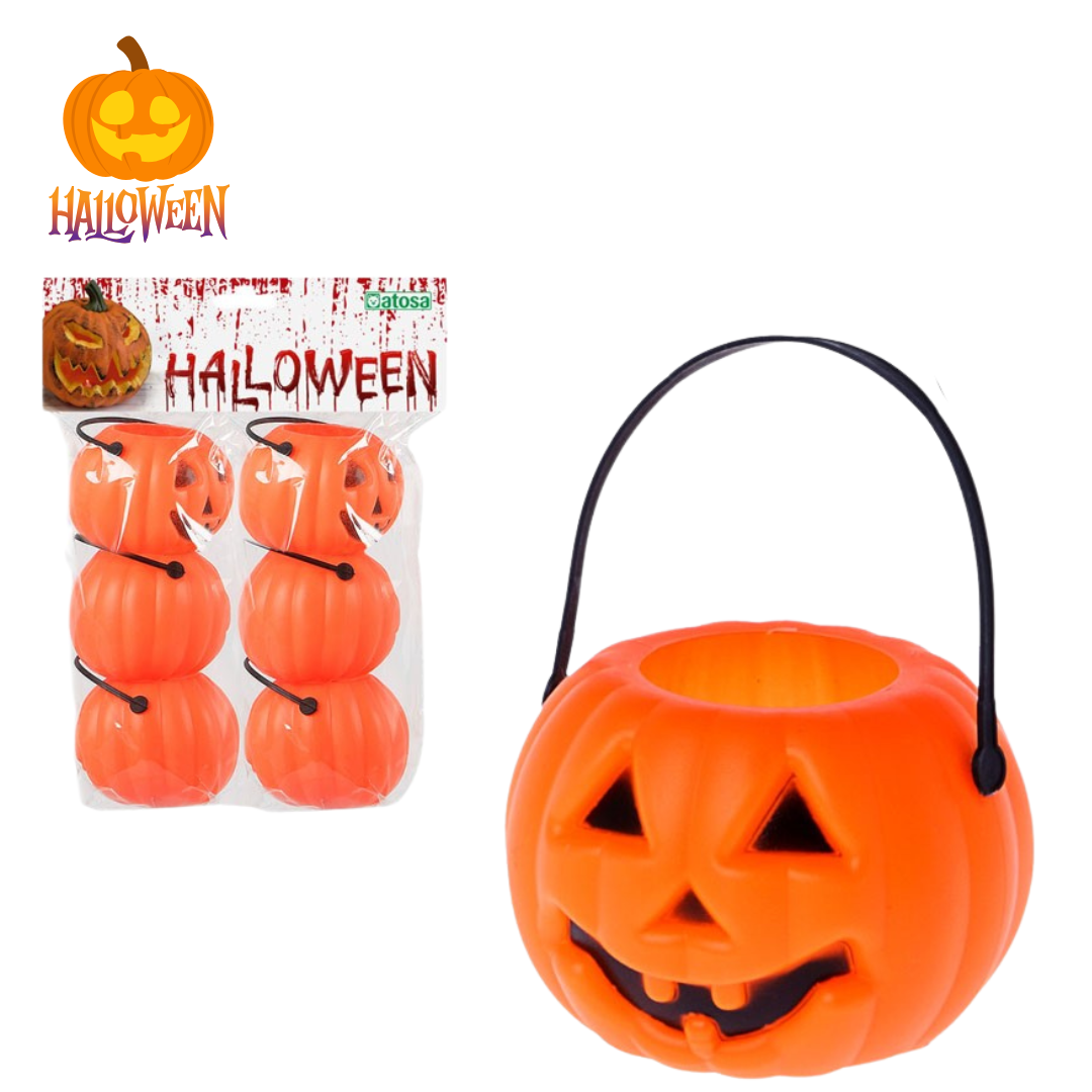 Calabaza Halloween 5cm *Set 6 Unidades*