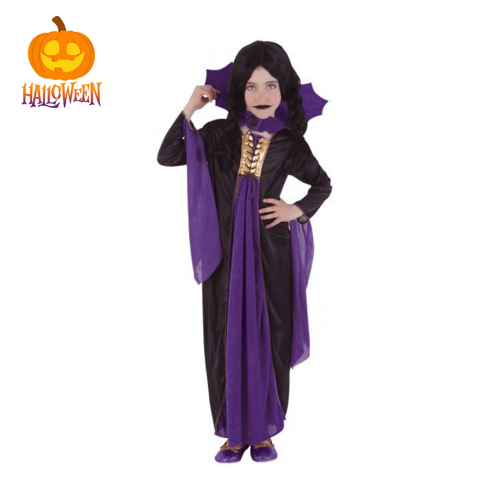 Vampiresa Gótica Infantil