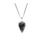 Thumbnail: Larvikite necklace with 32-36" with stainless steel chain